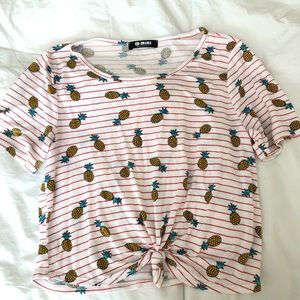 Pineapple Crop top